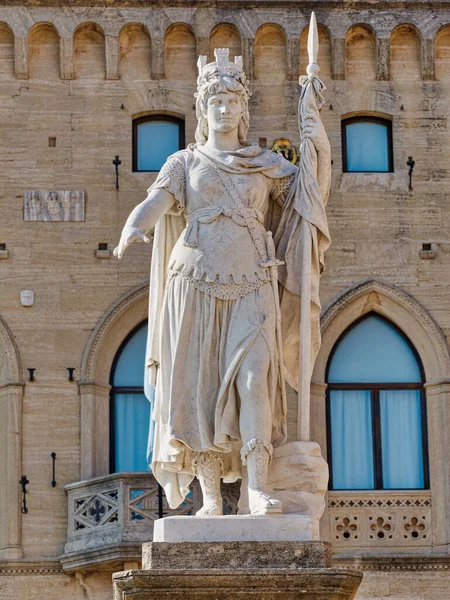 Statua Della Libertà San Marino — Foto Stock