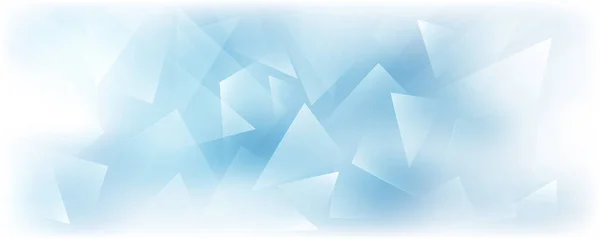 Horizontale Vektor Milchglas blau und weiß Hintergrund. eingefrorene Fensterillustration. abstrakte 3d bg für den Winter Stockillustration