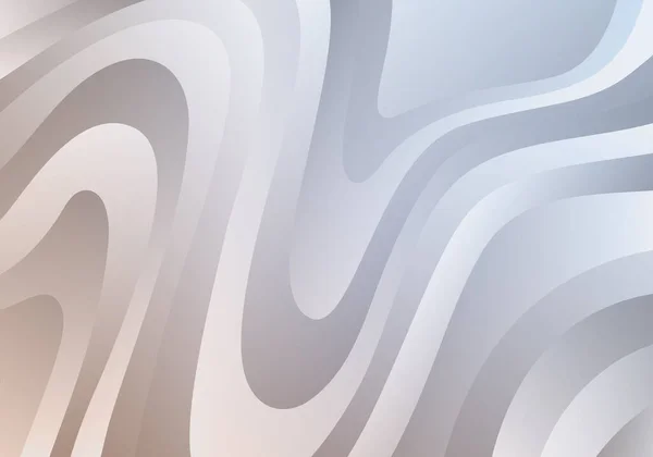 Abstrakt vit bakgrund med vågor stänk. Vektor Minimal Banner. Pärlfärgade Sleek Textur — Stock vektor