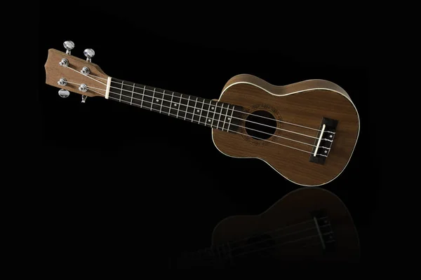 Bruna ukulele, urklippsbana — Stockfoto