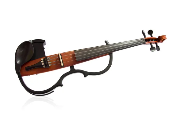 Violino elétrico isolado — Fotografia de Stock