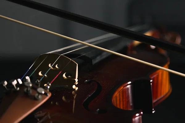 Violino elettrico isolato — Foto Stock