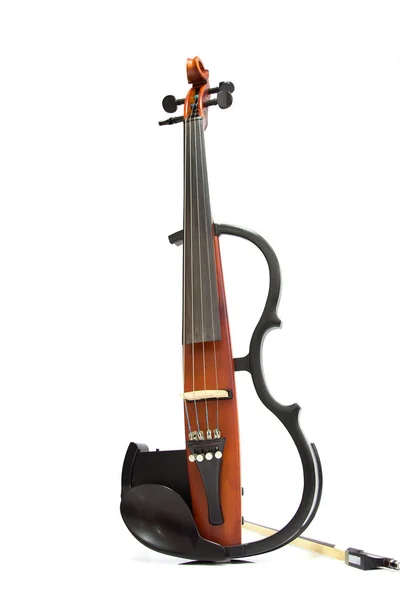 Violino elétrico isolado — Fotografia de Stock