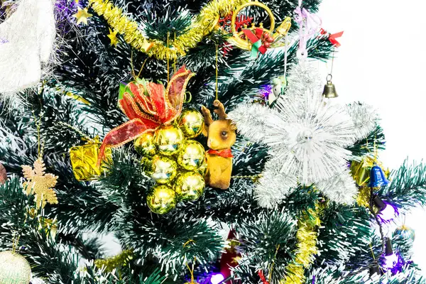 Christmas tree isolated — Stock Photo, Image