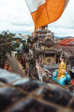 Linh Phuoc Pagoda in Da Lat, Vietnam.
