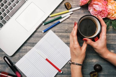 Ofis tablo Masası, düz yatıyordu