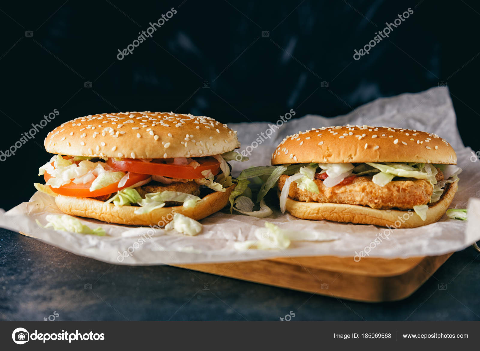 Ev Yapımı Tavuk Burger Ev Yapımı Tavuk Burger