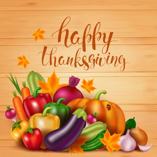 Carte de jour de Thanksgiving Illustration De Stock