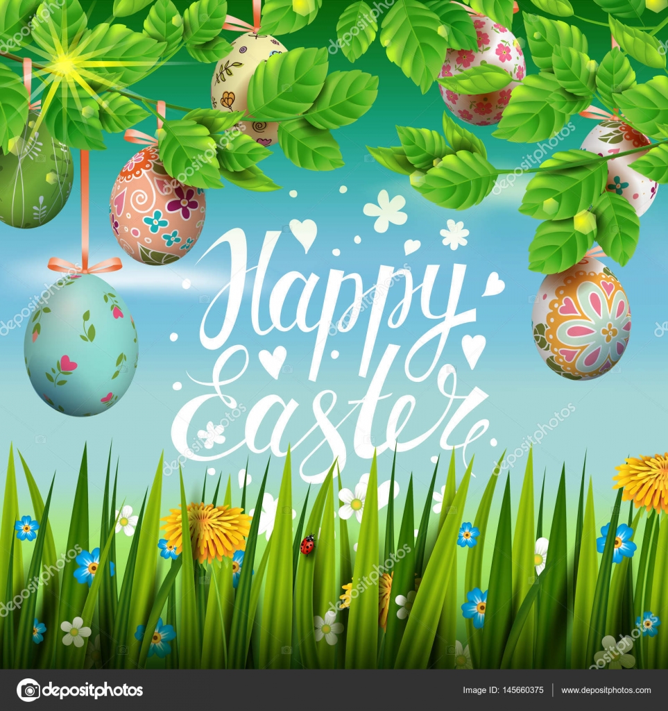 happy easter card