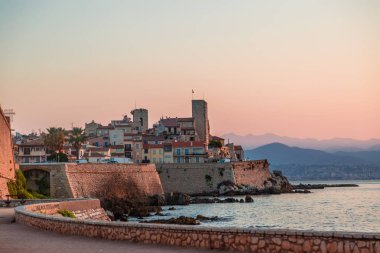 Antibes, Fransa, Ağustos 2016, eski şehir