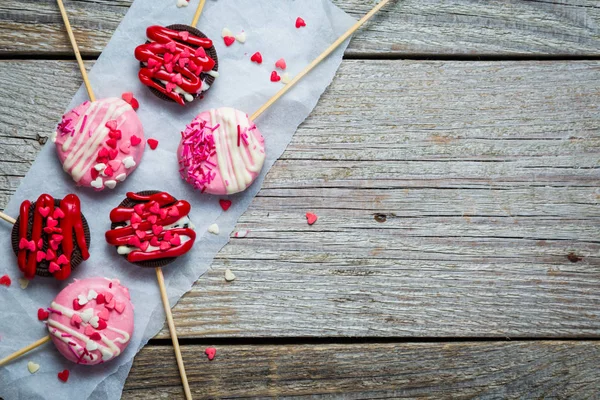 Valentijnsdag lollies — Stockfoto