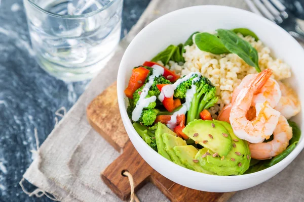 Buddha bowl - balanced meal — Stock Photo, Image