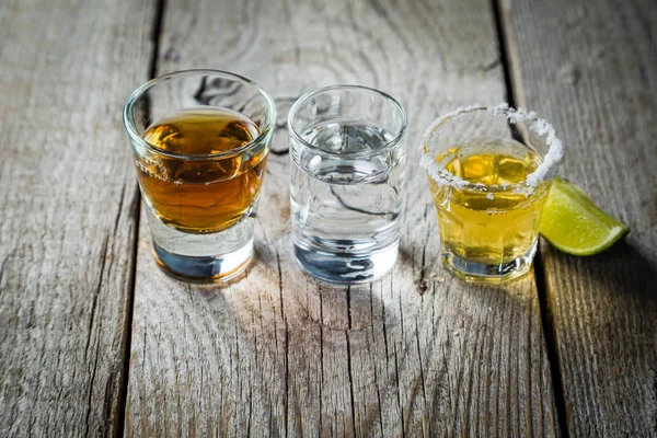 Selectie van alcoholische dranken — Stockfoto