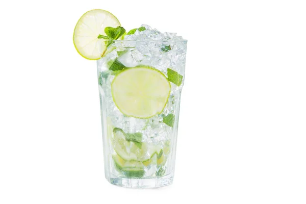 Mojito cocktail and ingredients — Stock Photo, Image