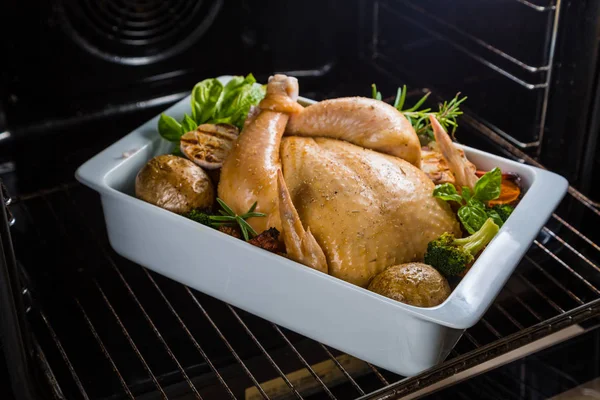 Kızarmış bütün tavuk