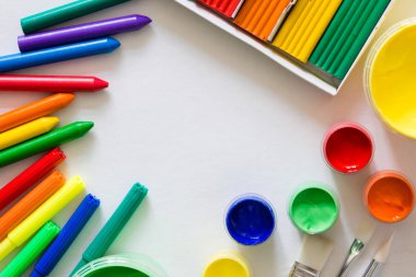 Geri okul arka plan kavramı için sabit ile
