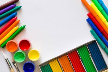 Geri okul arka plan kavramı için sabit ile