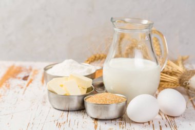 Bardak ölçüm malzemeler pişirme