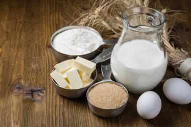 Bardak ölçüm malzemeler pişirme