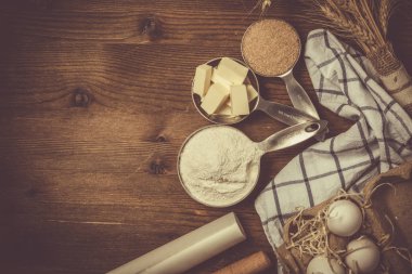 Bardak ölçüm malzemeler pişirme