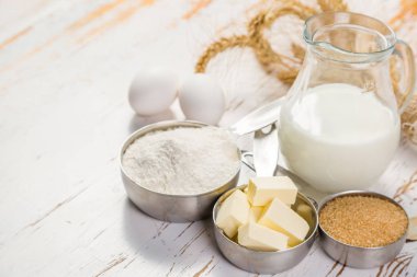 Bardak ölçüm malzemeler pişirme