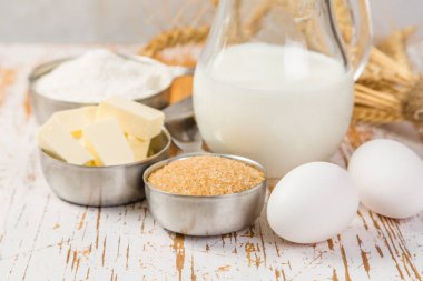 Bardak ölçüm malzemeler pişirme