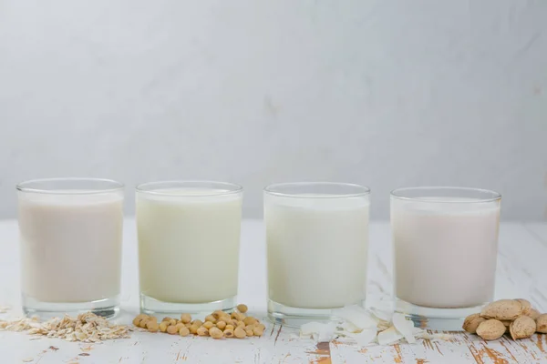 비 유제품 우유 대안 — 스톡 사진