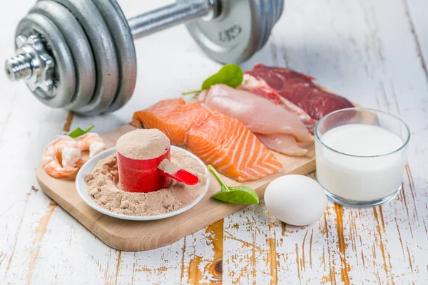 Hayvan kökenli protein tozu protein kaynaklarıyla yelpazesi