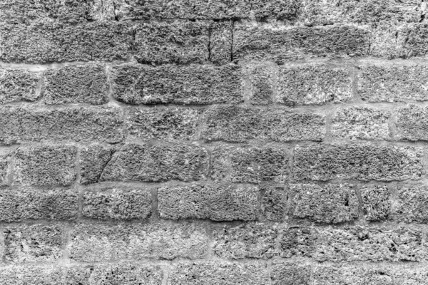 오래 된 석조 벽돌 벽의 배경. — 스톡 사진