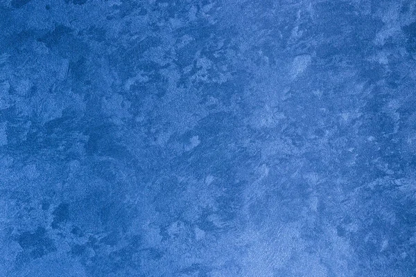 Texture of blue decorative plaster or stucco or concrete. Abstra — Stock Photo, Image