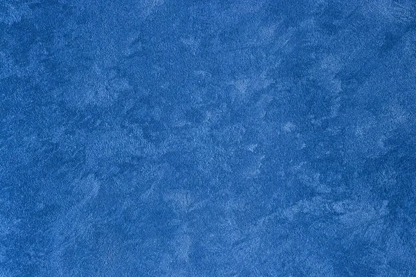 Texture of blue decorative plaster or stucco or concrete. Abstra — Stock Photo, Image