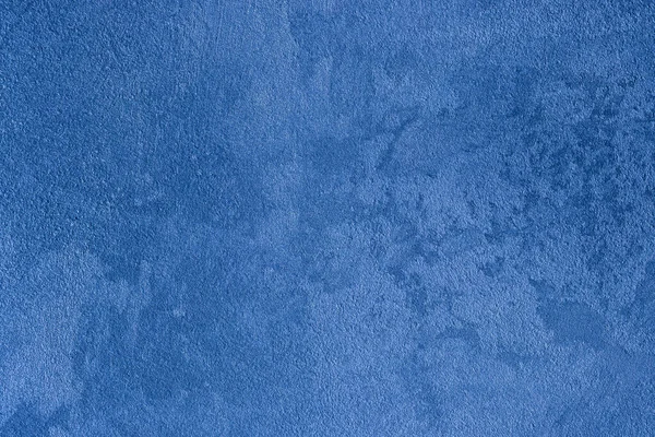 Texture of blue decorative plaster or stucco or concrete. Abstra — Stock Photo, Image