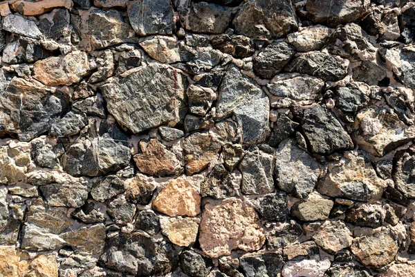 Fondo de la antigua pared de ladrillo de piedra . —  Fotos de Stock