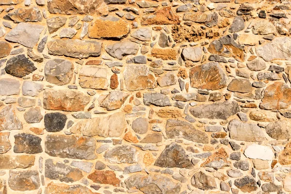 Background of old stone brick wall. — Stock Photo, Image