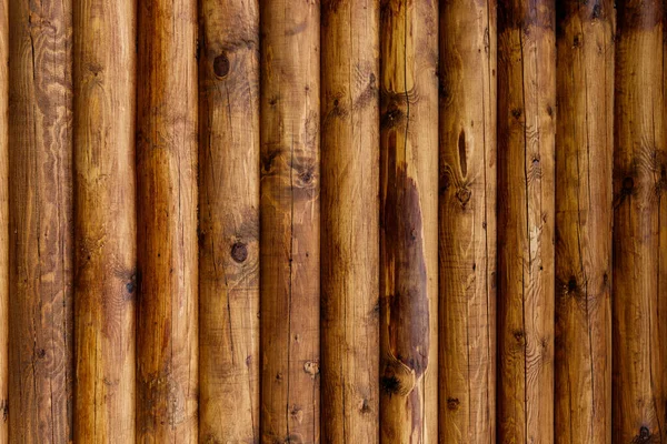 作为背景的木制木墙. — 图库照片