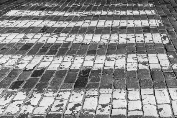 Ancien pavement de texture de granit . — Photo