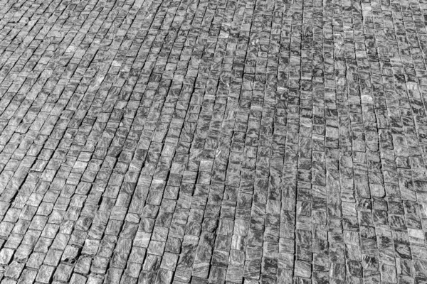 Granit desenli eski asfalt.. — Stok fotoğraf