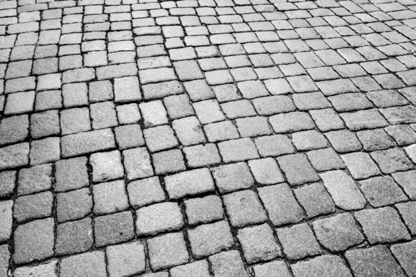 Gammal trottoar av granit struktur. — Stockfoto