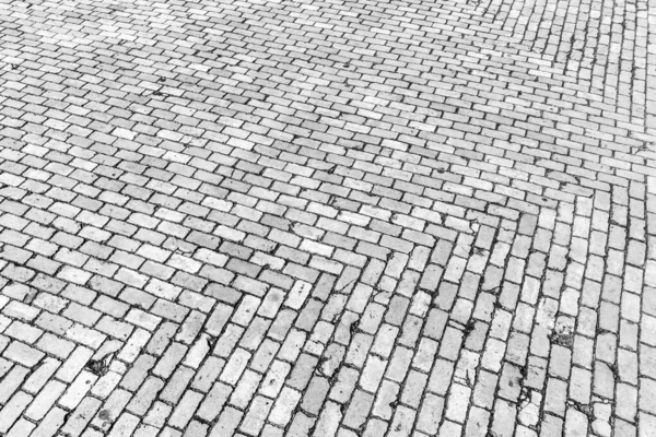 Старый тротуар из гранитной текстуры . — стоковое фото