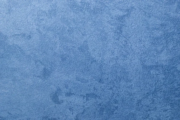 Текстура синей декоративной штукатурки . — стоковое фото