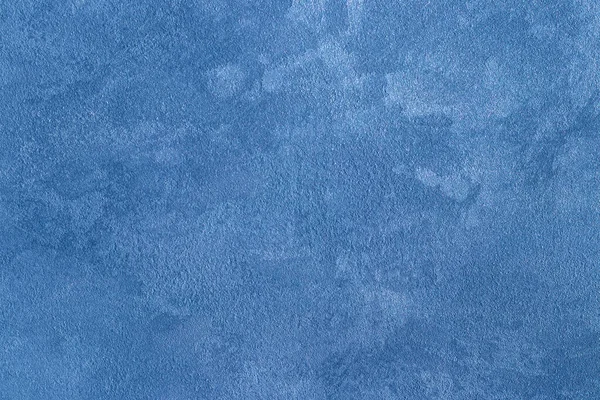 Texture of blue decorative plaster. — Stock Photo, Image