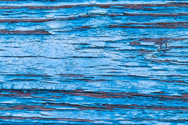 Texture of a blue board. 