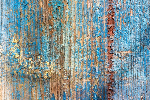 Texture of a blue board. — Stock Photo, Image