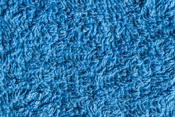 Текстура синьої тканини . — стокове фото