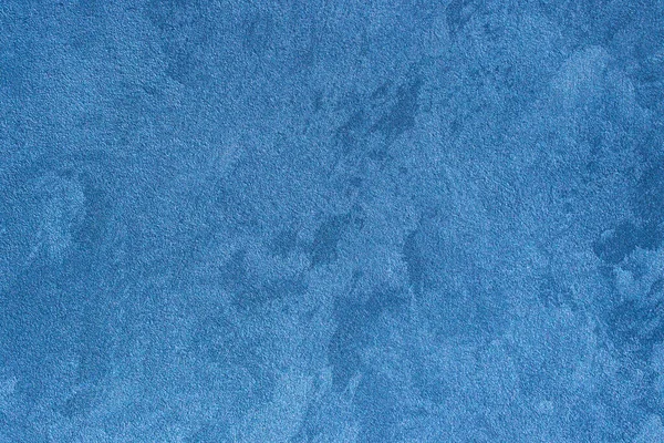 Texture of blue decorative plaster. Royalty Free Stock Images