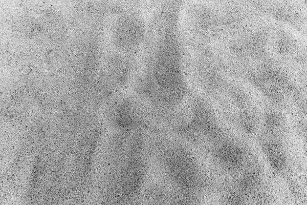 샌 디 비치입니다. 자세한 모래 텍스처. — 스톡 사진