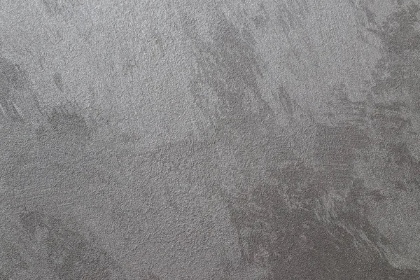 Texture di intonaco decorativo grigio . — Foto Stock