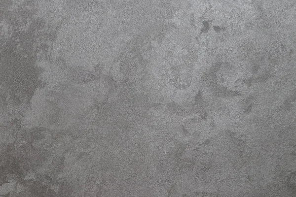 Texture di intonaco decorativo grigio . — Foto Stock