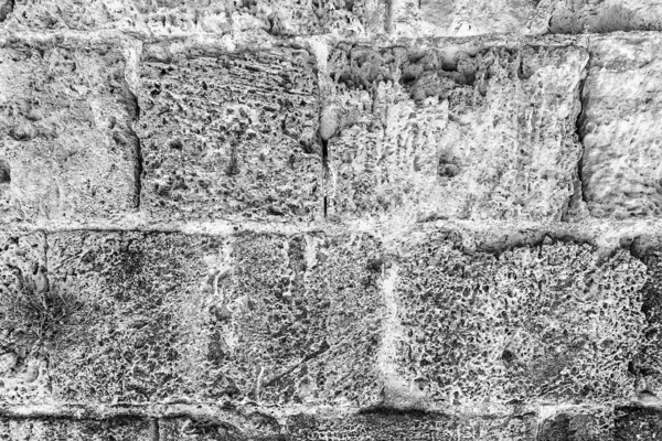 Hintergrund der alten Ziegelmauer. — Stockfoto