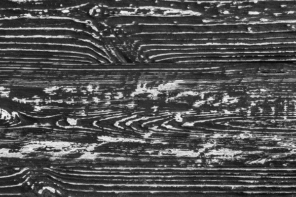 Zwart-wit houten textuur. — Stockfoto